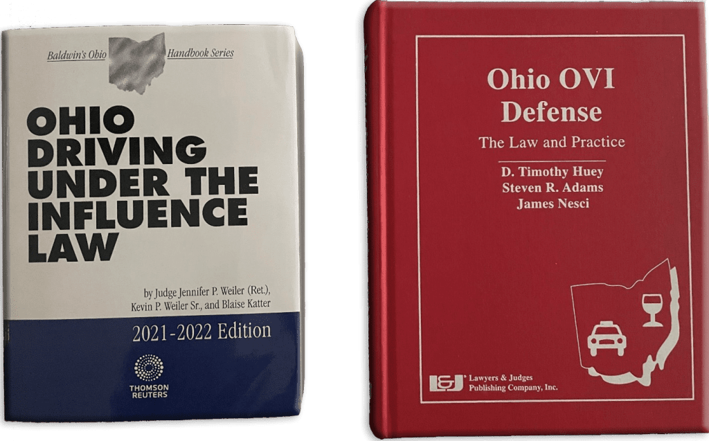 Ohio OVI books written by the attorneys at Huey Defense Firm